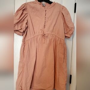 a new day Blush Mini Dress